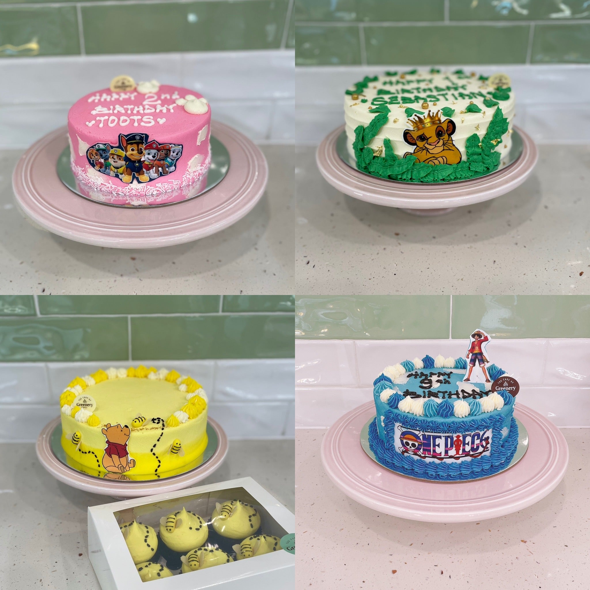 Edible image Frontal cakes