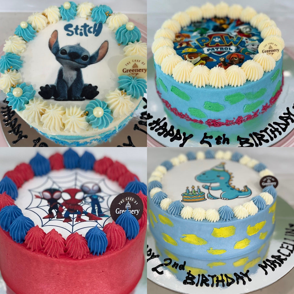 Edible image cakes