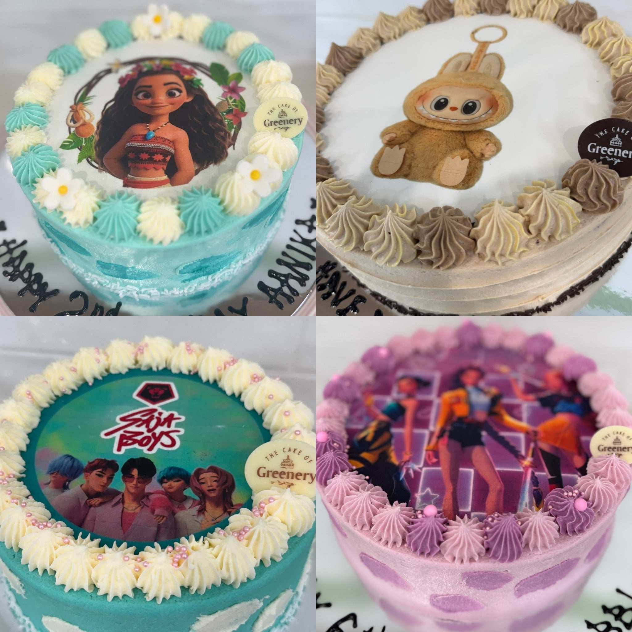 Edible image cakes