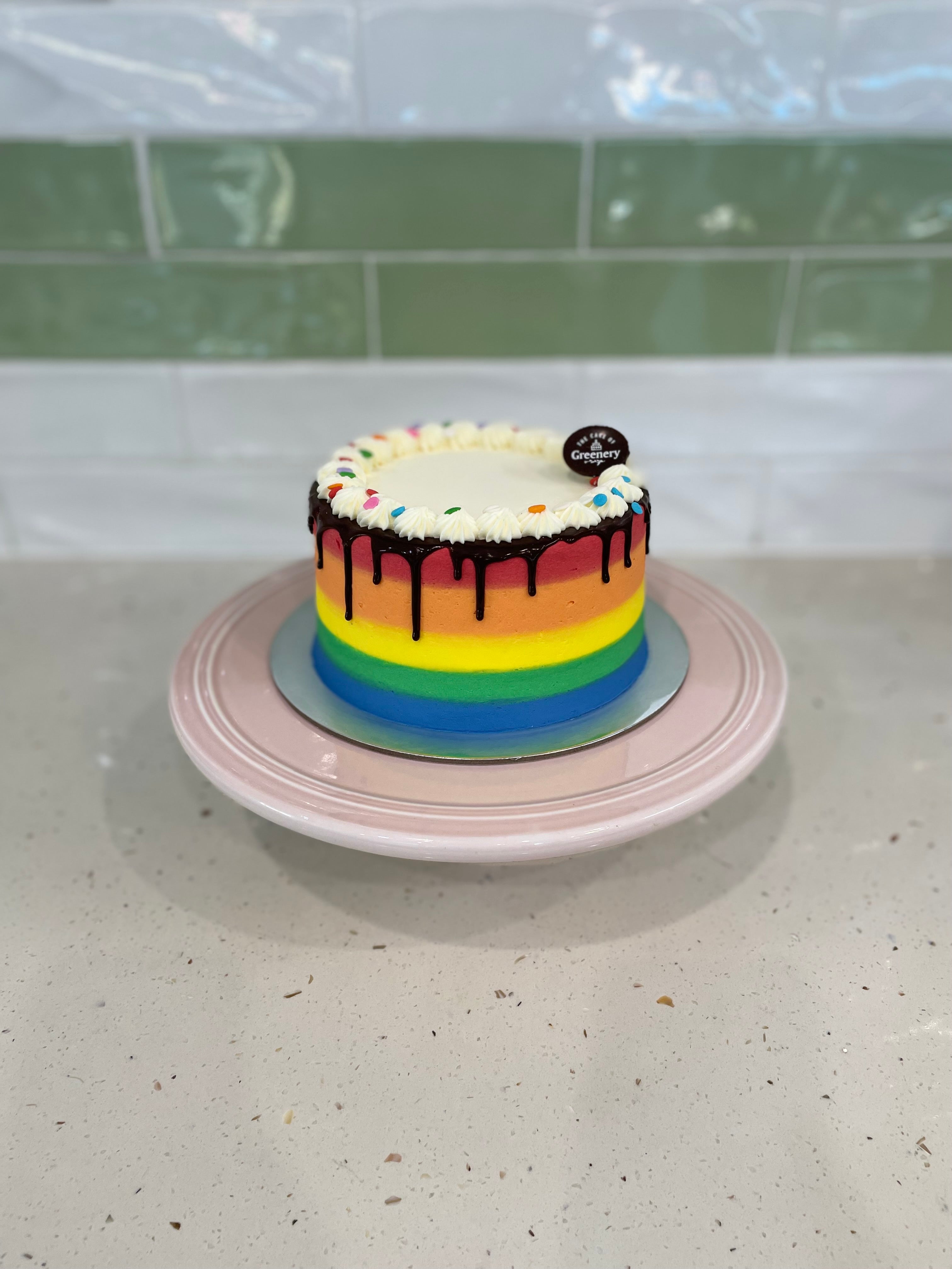 Rainbow Cakes